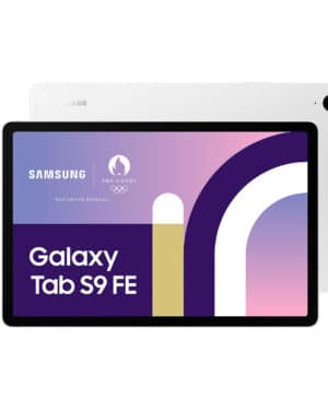 Samsung Galaxy Tab S9 FE - Tablette - Android 13 - 256 Go - 10.9" TFT (2304 x 1440) - Logement microSD - argent