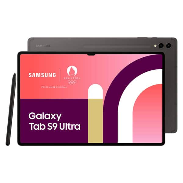 Samsung Galaxy Tab S9 Ultra - Tablette - Android - 512 Go - 14.6" AMOLED dynamique 2X (2960 x 1848) - Logement microSD - graphite